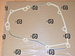 HONDA CRF450R CRF450 10-16 ENGINE MAGNETO STATOR SIDE COVER GASKET 11395-MEN-A50