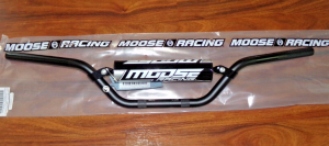 LTZ400, LTR450, LTZ250, 250,500 QUAD RACER, QUADZILLA BLACK ALUMINUM HANDLEBARS