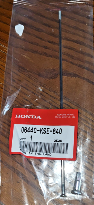 HONDA CRF150RB, CRF 150RB FRONT WHEEL 19" SPOKE & NIPPLE KIT 06440-KSE-840