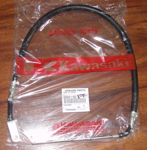 KAWASAKI ELIMINATOR 125 FOOT PEDAL REAR BRAKE CABLE 54005-1192, 2001-2009