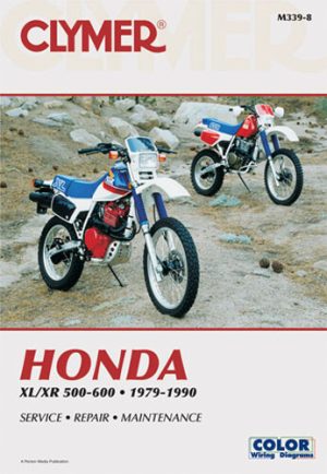 HONDA XL500, XR500, XR600 SHOP SERVICE REPAIR MECHANICS MANUAL,BOOK  CM339-8