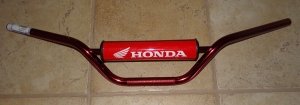 250X, 250R,300EX, 400EX, 450R, 700XX, 250EX, RECON 250 RED HANDLEBARS, HONDA PAD