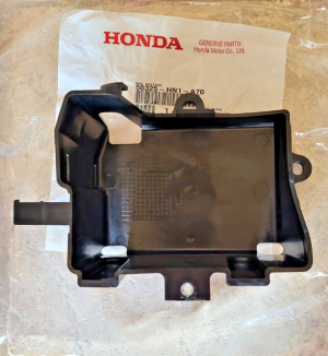 HONDA TRX 400EX, 400X PLASTIC BATTERY BOX, MOUNT 2008-2014, 50325-HN1-A70