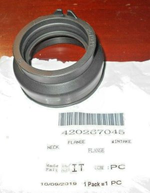 CAN-AM THROTTLE BODY INTAKE BOOT FLANGE, RENEGADE,OUTLANDER, COMMANDER 420267045