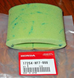 HONDA PRE OILED AIR FILTER, XR80, XR100, CRF80, CRF100, TRX 90,90EX, 90X
