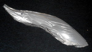 YAMAHA YFZ450R YFZ 450R FRONT FENDER GREY RIGHT SIDE PANEL 1TD-F1721-50-00