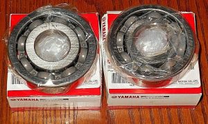 YAMAHA YFZ450R, YFZ450X OEM ENGINE CRANK SHAFT BEARINGS 2009-2026,93306-30644-00
