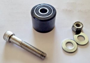 YAMAHA YFZ 350 BANSHEE UPPER, TOP REAR CHAIN ROLLER, TENSIONER BLACK 2HH-22178