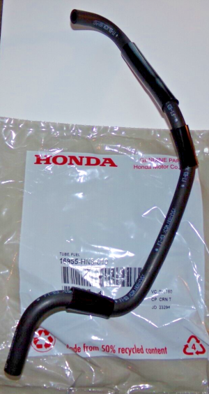 HONDA GAS TANK FUEL LINE, HOSE TRX 650 RINCON 2003-2005 CARBURETED MODELS, 16955-HN8-010