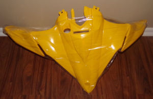 YAMAHA YFZ450R YFZ 450R YELLOW FRONT FENDERS 14-24, SPECIAL EDITION 1TD-F1500-C0