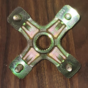 SUZUKI LT250R 250 QUADRACER STEEL REAR WHEEL HUB 4x115 PATTERN