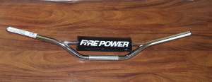 HONDA CR HIGH CHROME HANDLEBARS, BARS CR125,CR250,CR500,CRF250,CRF450,XR650 CRF