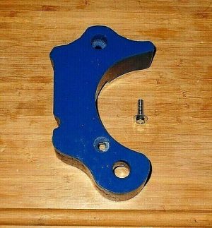HONDA ATC250R,TRX250R ATC TRX 250R ENGINE CASE SAVER, BLUE HIGH INPACT ABSORBING