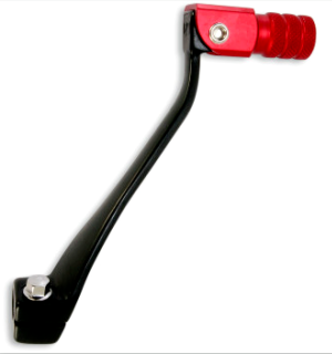 HONDA CRF150R CRTF 150R ENGINE ALUMINUM FOOT SHIFT LEVER, RED FLEX TIP