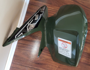 HONDA TRX90, TRX90EX, TRX90X RIGHT SIDE GREEN FRONT FENDER & GRAPHIC 2006-2025