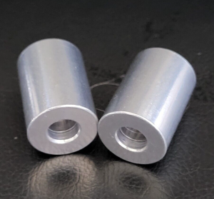SUZUKI LT250R, 250 QUADRACER ENGINE ALUMINUM MOUNTING FRAME SPACERS 11610-14200