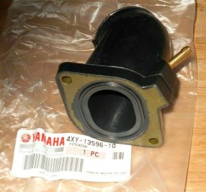 YAMAHA VENTURE 1300 CARBURETOR TO CYLINDER HEAD INTAKE BOOT, RUBBER FLANGE