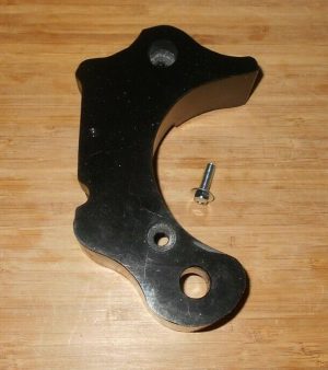 HONDA ATC250R,TRX250R ATC TRX 250R ENGINE CASE SAVER,BLACK HIGH INPACT ABSORBING