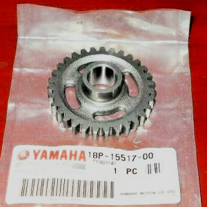 YAMAHA YFZ450R, YFZ450X  YFZ450 ENGINE STARTER IDLER GEAR 2,  18P-15517-00-00