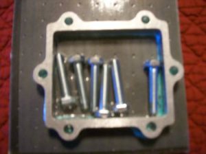 SUZUKI 250 QUAD RACER LT250R LT250 ENGINE CARBURETOR REED TORQUE SPACER 88-92