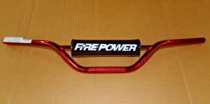 KAWASAKI KX100. KX112, Z125, KFX50, KFX80, KFX90, SUZUKI LT80 RED HANDLEBARS