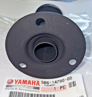 YAMAHA TTR110, TTR-110 EXHAUST MUFFLER SPARK ARRESTOR END CAP 5B6-14780-00