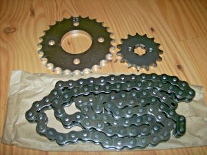 SUZUKI LT50 50 ALT50 ALT 50 REPLACEMENT CHAIN & SPROCKETS KIT 83-01
