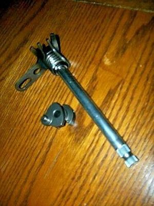 YAMAHA YFZ450 YFZ 450 ENGINE GEAR SHIFT SHAFT SPINDLE 04-05, 99999-03597-00