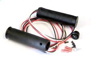 ATV, SNOWMOBILE CLAMP ON HANDLEBAR GRIPS HEATED HANDGRIPS & SWITCH
