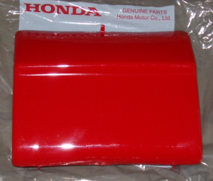 HONDA TRX 400, 450 FOREMAN REAR STORAGE TRUNK DOOR, TOOLBOX LID, COVER RED