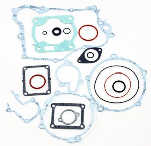 YAMAHA YZ125 YZ 125 COMPLETE ENGINE GASKET KIT 1989,HEAD,BASE,EXHAUST,CASE COVER