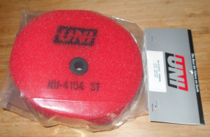 HONDA CR80, CR85 UNI FOAM DUAL STAGE AIR FILTER NU-4104ST