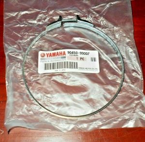 YAMAHA YFZ450 YFZ 450 INTAKE BOOT LARGE END CLAMP 07-09, 90450-99007-00