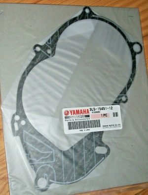 YAMAHA PW50 PW 50 QT50 YAMAHOPPER, YT60 60 TRI ZINGER ENGINE CLUTCH COVER GASKET