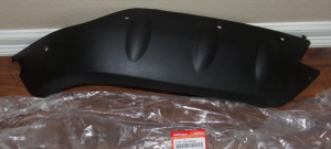 HONDA RANCHER 350, 400 FRONT FENDER RIGHT SIDE MUD EXTENSION, GUARD, FLAP