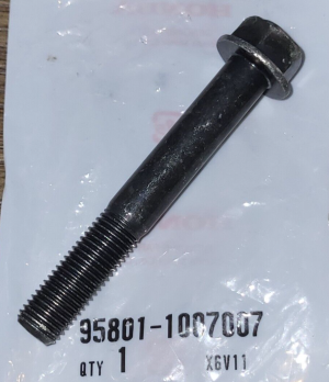 HONDA VTR250, VT600, VT750 SHADOW 10x70 mm FLANGE BOLT 95801-10070-07