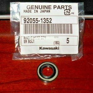 KAWASAKI GPZ1100,KLR250,KLR300,KLX300,VULCAN 800, VALVE COVER BOLT O-RING SEAL