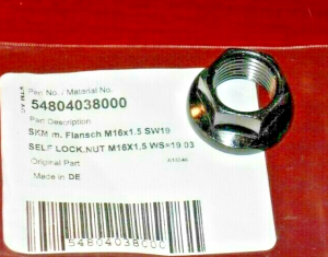 KTM SWINGARM PIVOT BOLT NUT 200SM,200SX,200XC,200XCW,250XCF,250EXC,250EXCF,250SX
