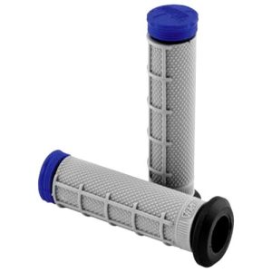 PRO TAPER ATV WATERCRAFT,SNOW HALF WAFFLE TRI DENSITY HANDGRIPS, GRIPS BLUE ENDS
