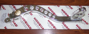 HONDA TRX250R TRX 250R BILLET ALUMINUM POLISHED FOOT REAR BRAKE PEDAL LEVER