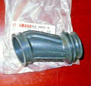 YAMAHA TW200, TW 200 CARBURETOR TO AIR BOX INTAKE BOOT, DUCT  5LB-14453-11-00