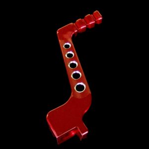 YAMAHA BANSHEE 350 RED BILLET ALUMINUM ENGINE KICK START LEVER, PEDAL