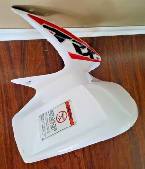 HONDA TRX90, TRX90EX, TRX90X RIGHT SIDE WHITE FRONT FENDER 2006-2025