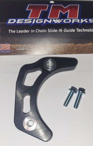 HONDA CRF150R CRF150RB CRF150 ENGINE CASE SAVER, CHAIN GUIDE 07-26, BLACK