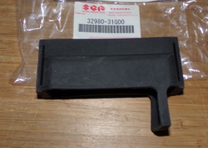 SUZUKI FI BOX HOLDER RUBBER MOUNTING STRAP, KING QUAD 450, 500, 700, 750