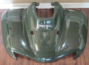 HONDA TRX 250 RECON TRX250 ADVENTURE GREEN FRONT FENDERS, SPLASH GUARD 2005-2021