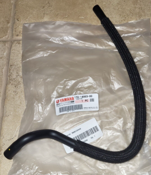 YAMAHA YFZ450R YFZ 450R AIR CUT VALVE HOSE 1TD-14883-00, 2014-2025