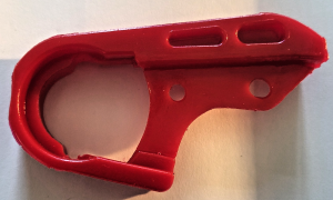 HONDA ATC200X, TRX250X, TRX300EX, 300X SWINGARM GUIDE CHAIN GUARD, BUFFER SLIDER