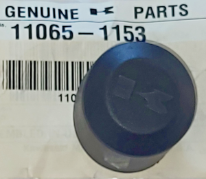 KAWASAKI BRUTE FORCE 650, PRAIRIE 360, 700, KFX700 VFORCE RUBBER WHEEL HUB CAP 11065-1153