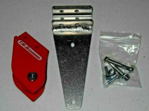 YAMAHA YFZ450X, YFZ450R, YFZ RED REAR CHAIN GUIDE & MOUNTING BRACKET 09-24